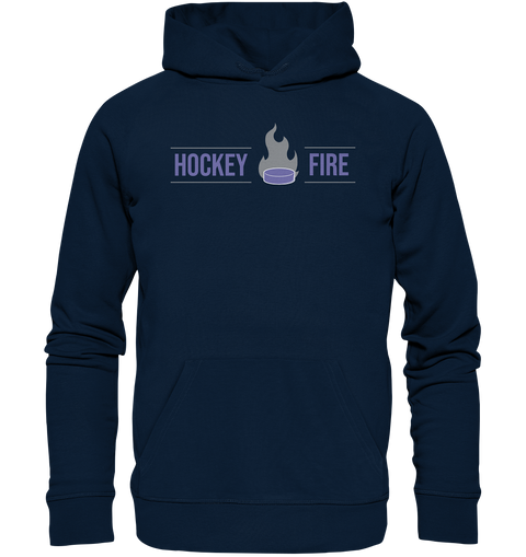 Hockey Fire - Organic Hoodie