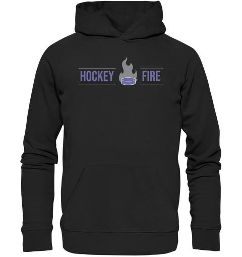 Hockey Fire - Organic Hoodie